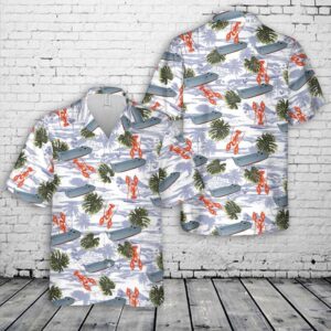 LCVP Higgins Boat World War II landing craft Hawaiian Shirt