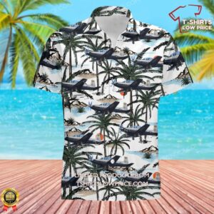 USA Air Force Raytheon T-6A Texan II Hawaiian Shirt