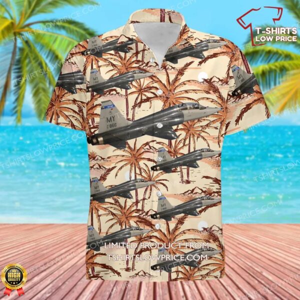 USA Air Force Northrop AT-38B Talon Hawaiian Shirt USA Air Force Northrop AT-38B Talon Hawaiian Shirt