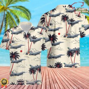 USA Air Force General Dynamics F-16CM Fighting Falcon Hawaiian Shirt USA Air Force General Dynamics F-16CM Fighting Falcon Hawaiian Shirt