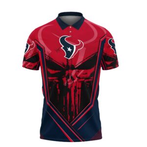 Houston Texans Skull Polo Shirt